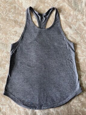 lululemon athletica Gray Heather Racerback Tank